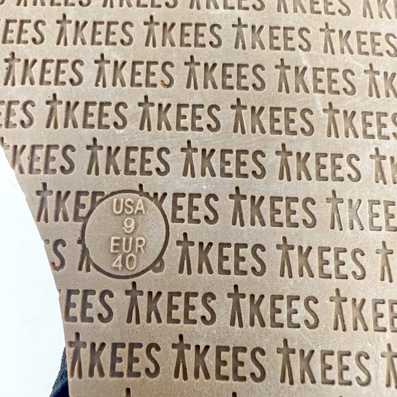 TKEES Square Toe Millie Sandals Women's US 9 EU 40 Black Leather Dainty Straps - Picture 11 of 11